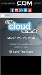 Mobile Screenshot of ciocloudsummit.com